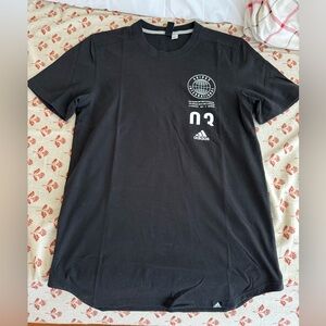 Adidas international scallop short sleeve tee